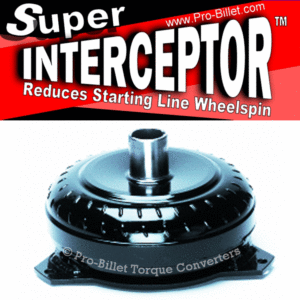 pro-billet supercharger interceptor torque converter gm