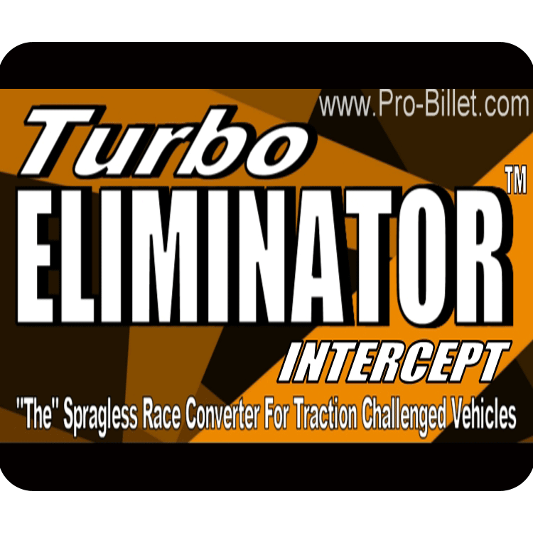 turbocharger eliminator intercept spragless pro-billet torque converter